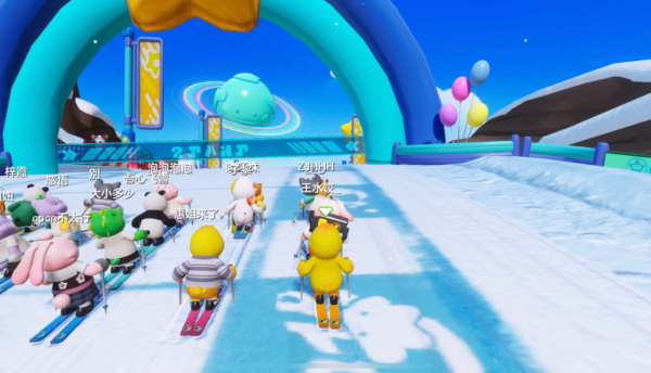 元梦之星电脑版滑雪玩法操作技巧_极限竞速模式获胜教程