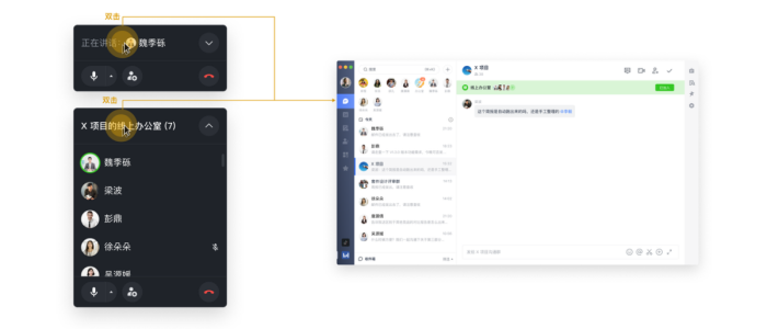 如何开启飞书的线上办公室?线上办公室操作流程