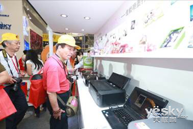 2014上海P&I展会佳能展台直击