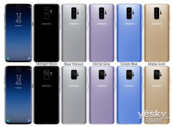 每日IT极热 三星Galaxy S9/S9+渲染图齐亮相