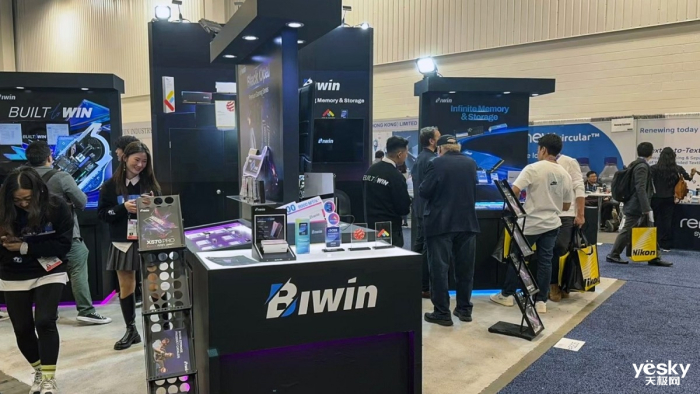 BIWINά洢չCES 2025 콢PCIe 5.0̬Ӳ̵ȸ߶˲Ʒ