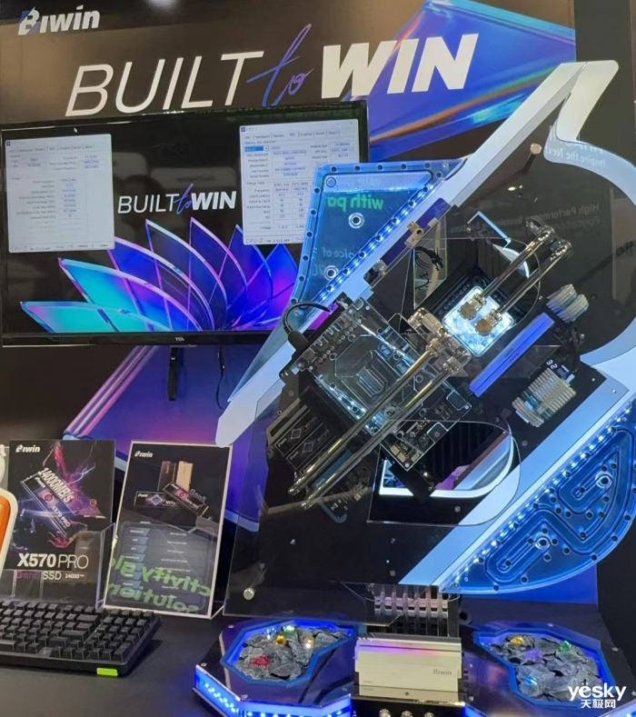 BIWINά洢չCES 2025 콢PCIe 5.0̬Ӳ̵ȸ߶˲Ʒ