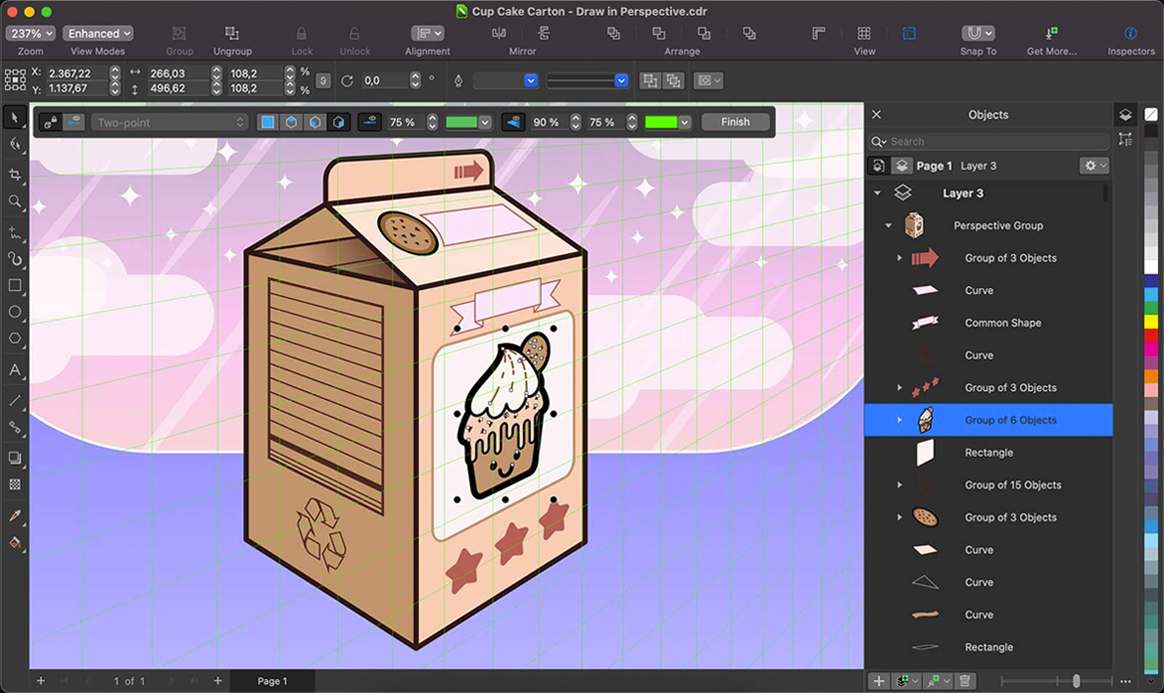 CorelDRAW X8矢量绘图软件截图2