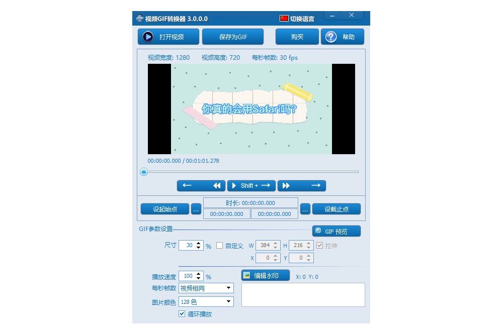 视频GIF转换截图1