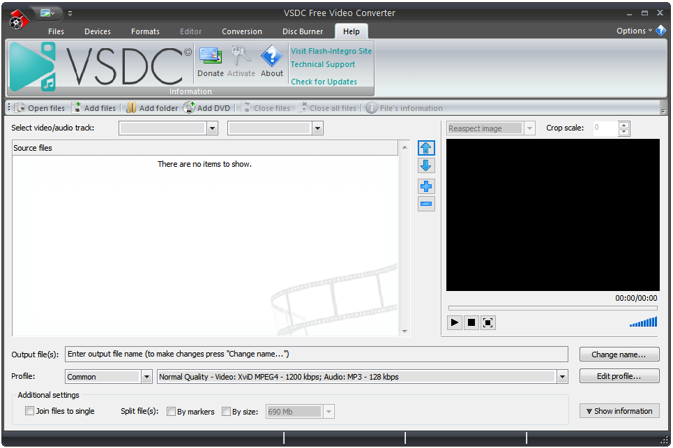 VSDC Free Video Converterͼ1