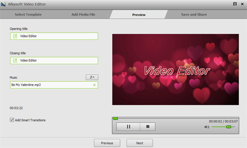 iSkysoft Video Editorwindowsͻ˽ͼ