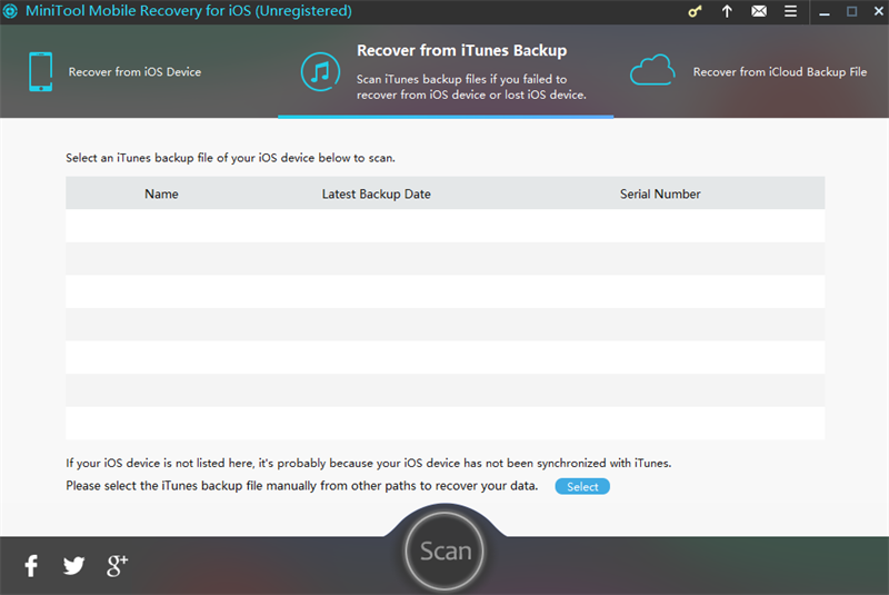 MiniTool Mobile Recovery for iOSͼ2