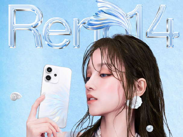OPPO Reno14系列 新增「人鱼姬」新配色｜实况功能再升级